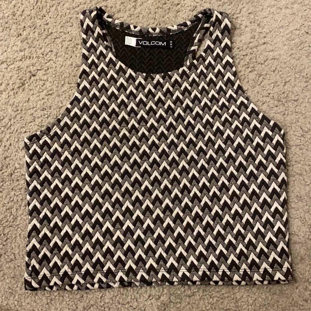 volcom high neck tank top